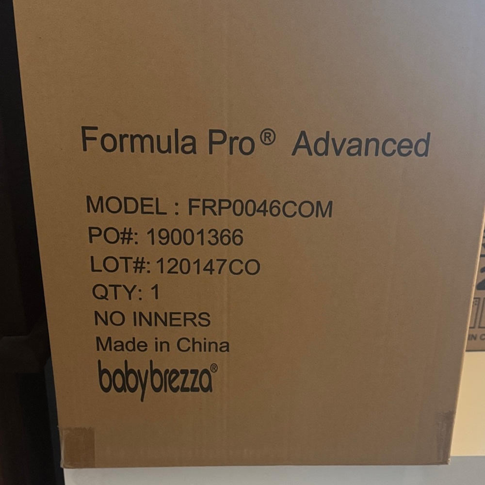 Baby Brezza Formula Pro Advanced